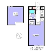 ジュネパレス門井Ⅰの間取り画像
