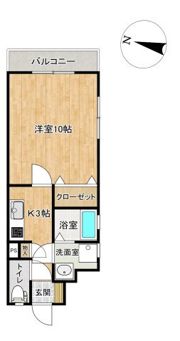 スランフの間取り画像