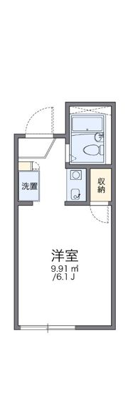 レオパレス千亀利の間取り画像