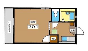 コーポエルムの間取り画像