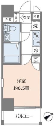 プレール・ドゥーク蒲田の間取り画像