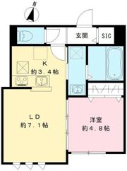 スレイベル井の頭の間取り画像