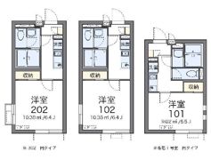 クレイノAZUMAの間取り画像