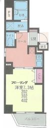 エイエムナガスミの間取り画像