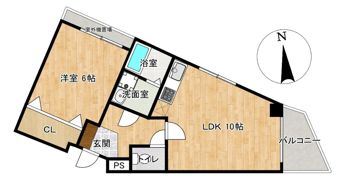 リバーコートFURUKAWAの間取り画像