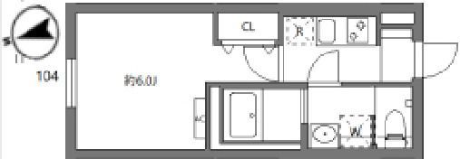 セレヌコート新江古田の間取り画像