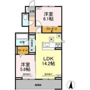 セジュール池田の間取り画像