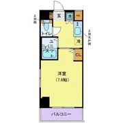 リヴシティ新宿弐番館の間取り画像