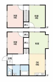 加須柳生戸建2131の間取り画像