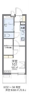 レオパレスWAO WAOの間取り画像