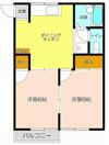 ハイツパピヨンの間取り画像