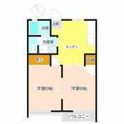 ハイツ荻野B棟の間取り画像