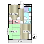 マウンテンビューハイツAの間取り画像