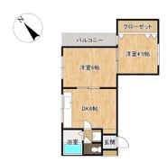 ピースガーデンさかえまちの間取り画像
