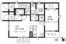 シャンテ西荻北の間取り画像