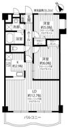 GRANSIL宮崎台の間取り画像