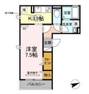 ガーデニア蒲田の間取り画像