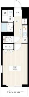 アンベリール永福町駅前の間取り画像