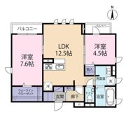 グランソーレ西麻布の間取り画像