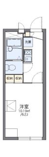 レオパレスMUSASHIⅡの間取り画像