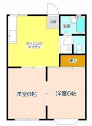 タジマハイツB棟の間取り画像