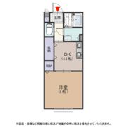 ヒルズシンシア Ⅱの間取り画像