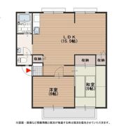 サンシャインハイツ Bの間取り画像