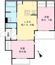 Jardin vert（ジャルダンヴェール）の間取り画像