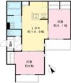 Jardin vert（ジャルダンヴェール）の間取り画像