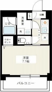 ボーヌ大森の間取り画像