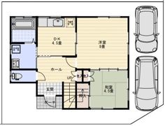 久下4丁目貸家の間取り画像