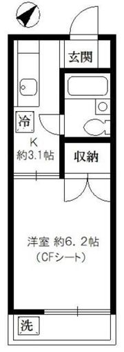 アーバンハイム花の間取り画像