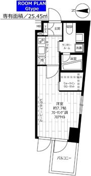 ステージファースト方南町アジールコートの間取り画像