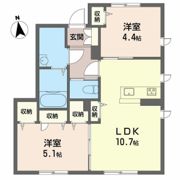 カトレア IIの間取り画像