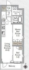 LiveCasa千鳥町の間取り画像