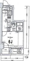 XEBEC千鳥町の間取り画像