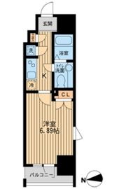 KDXレジデンス東新宿の間取り画像