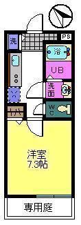 ラ・ユーミン松之浜の間取り画像