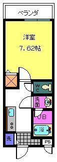 メリー・ヤード泉の間取り画像