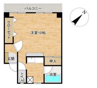 カーサ角の間取り画像
