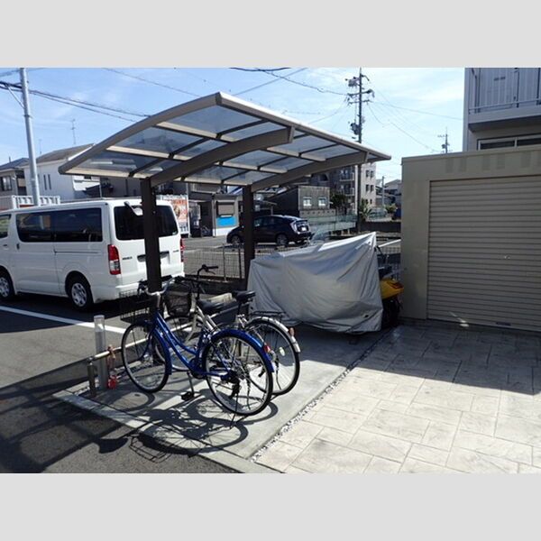 近くに駐輪場あり