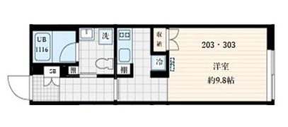 Fullea本町の間取り画像