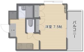 HIYORI-Ⅰの間取り画像
