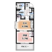 タウンコート人宿町の間取り画像