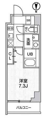 グラシアプレイス大森町の間取り画像