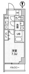グラシアプレイス大森町の間取り画像