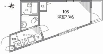 ステラコート松原の間取り画像