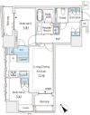 ミレアコート銀座プレミアの間取り画像