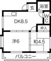JSC高石の間取り画像