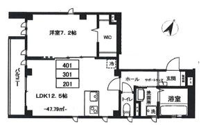 YMK南麻布の間取り画像